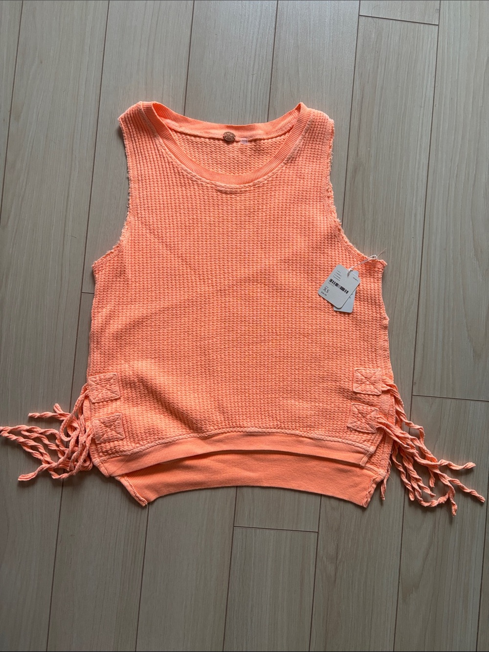 Free people Waffle Tank